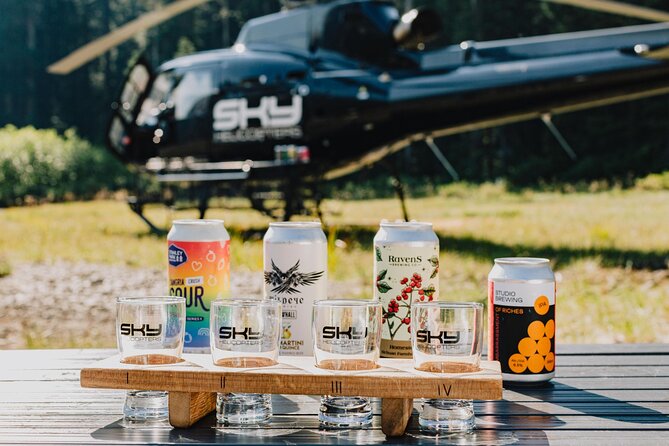 Backcountry Beer Tasting Heli-Tour & Landing (Depart SKY Hangar) - From Pitt Meadows to the Coast Mountains