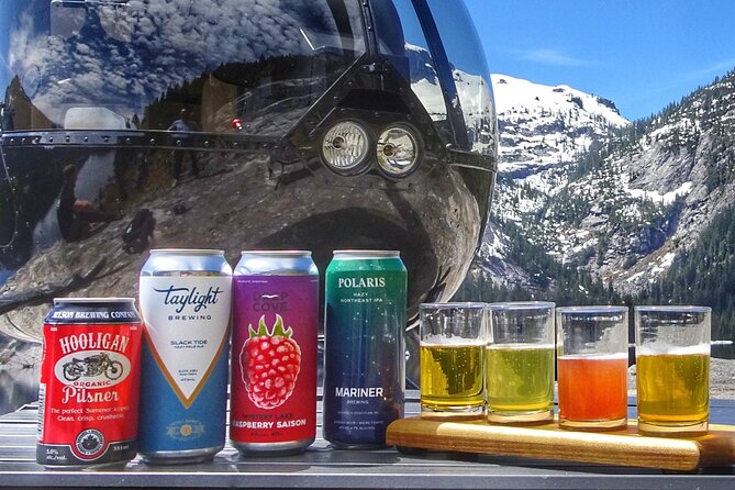 Backcountry Beer Tasting Heli-Tour & Landing (Depart SKY Hangar) - Pilots who shape the experience