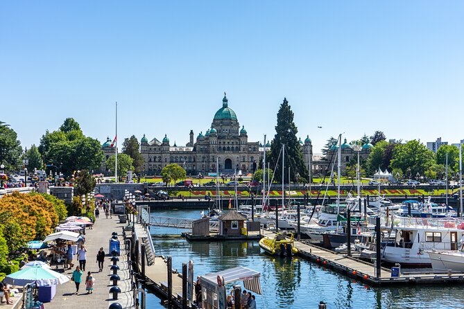Butchart Gardens and Victoria Sightseeing Tour from Vancouver - Leaving Canada Place for Tsawwassen