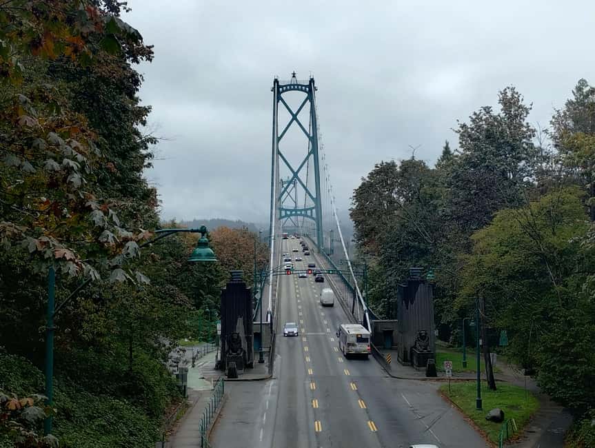 CAPILANO BR+GROUSE Mtn+STANLEY P+DAM+LAKE+HATCHERY/CAR/9in1 - Capilano Suspension Bridge, Cliffwalk, and treetop paths