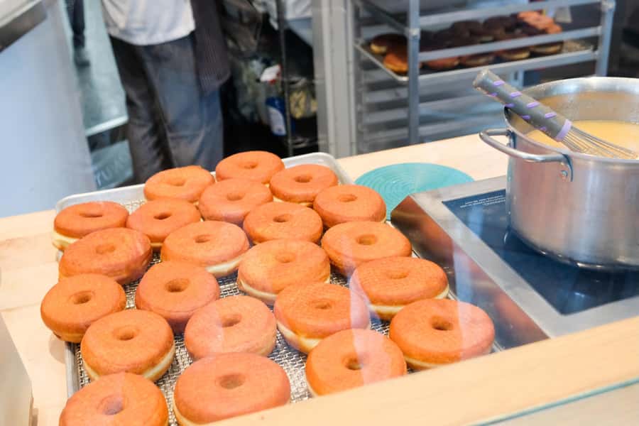 Downtown Vancouver Donut Adventure by Underground Donut Tour - Giovane Cafe and the change of style