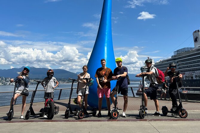 E-scooter & EUC guided tour to the secret spots in Vancouver - Why this is a smart way to see Vancouver quickly