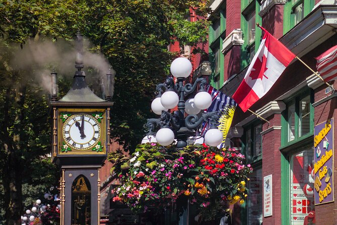 Experience Gastown Vancouver's Elite Walking Food Tour - The Steam Clock is quick but worth the stop
