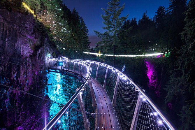 Explore Vancouver City & Capilano Suspension Bridge Canyon Lights - What the guide adds to a short city tour