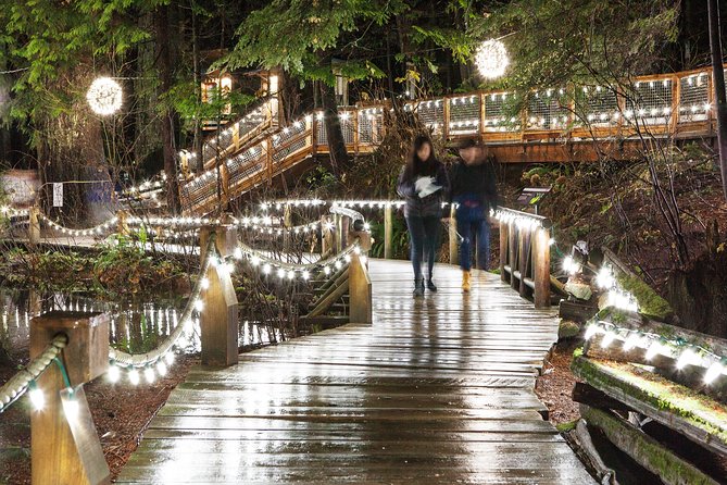 Explore Vancouver City & Capilano Suspension Bridge Canyon Lights - Price, timing, and practical value