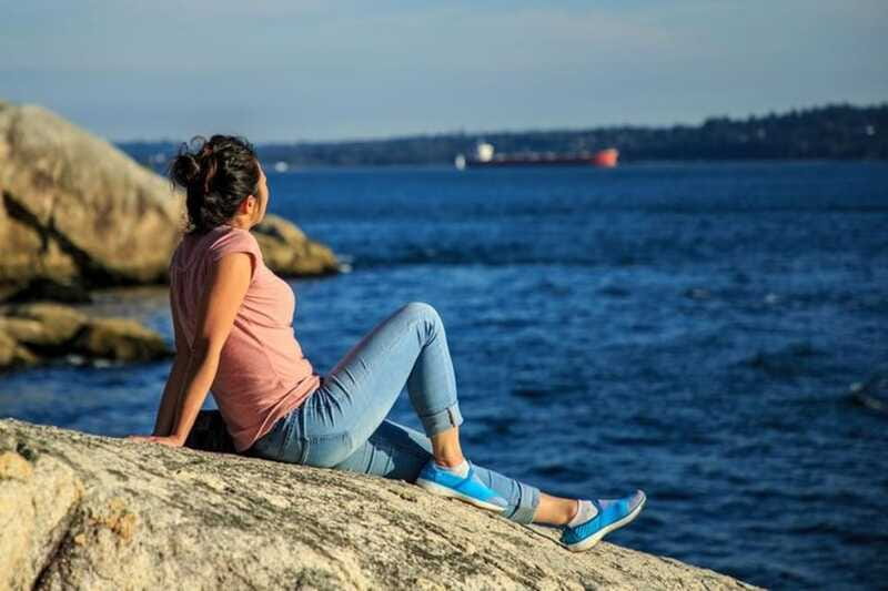 From Vancouver: Lighthouse Park & Horseshoe Bay Hiking Tour - The Lions Gate Bridge adds useful context