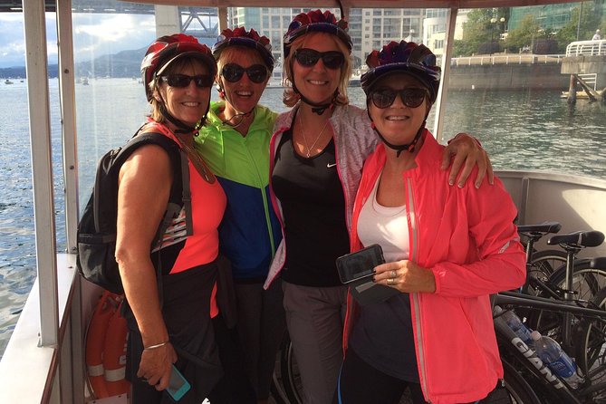 Gastown, Chinatown & Granville Island - Vancouver Bike Tours - The False Creek Seawall does the heavy lifting