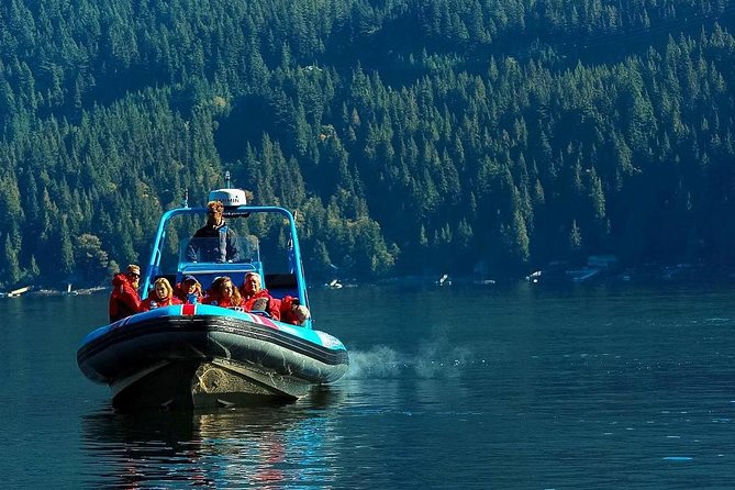 Granite Falls Zodiac Tour by Vancouver Water Adventures - Silver Falls and the return route