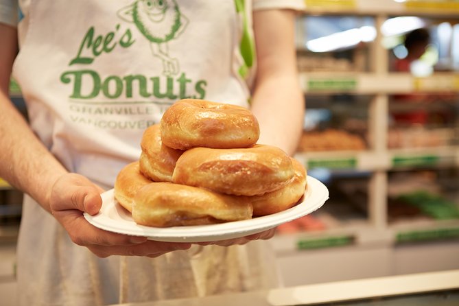 Granville Island Market Food Tour by Vancouver Foodie Tours - Lee’s Donuts supplies the sweet break