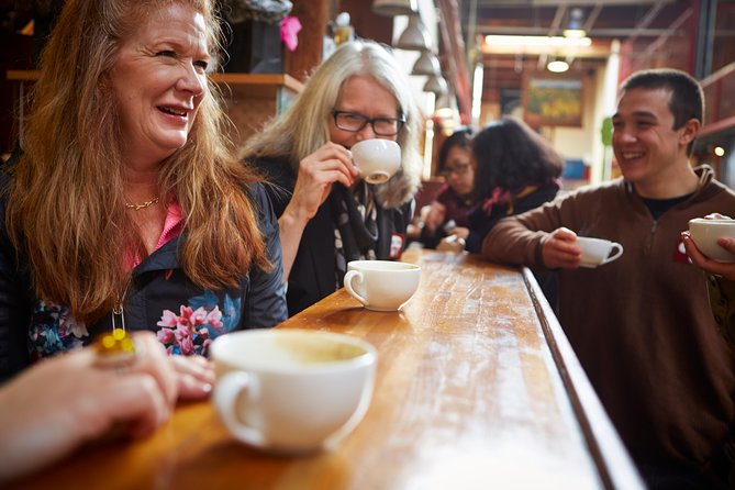 Granville Island Market Food Tour by Vancouver Foodie Tours - JJ Bean and the case for a coffee stop