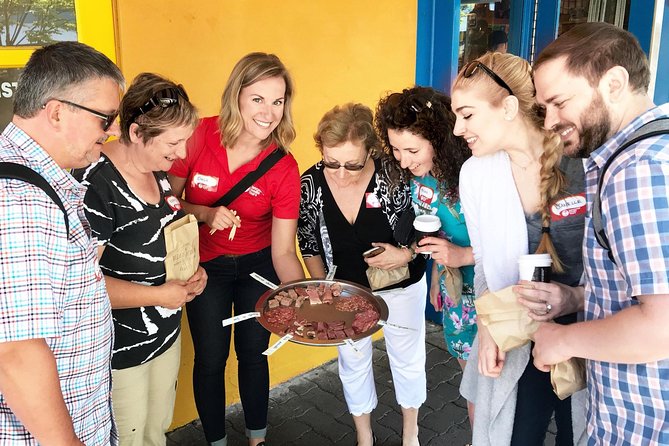 Granville Island Market Food Tour by Vancouver Foodie Tours - Oyama Sausage Co brings the savory opening