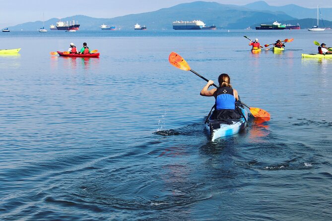 Granville Island Vancouver Kayak Tour with Coffee & Snacks (3hrs) - English Bay coffee and snack break