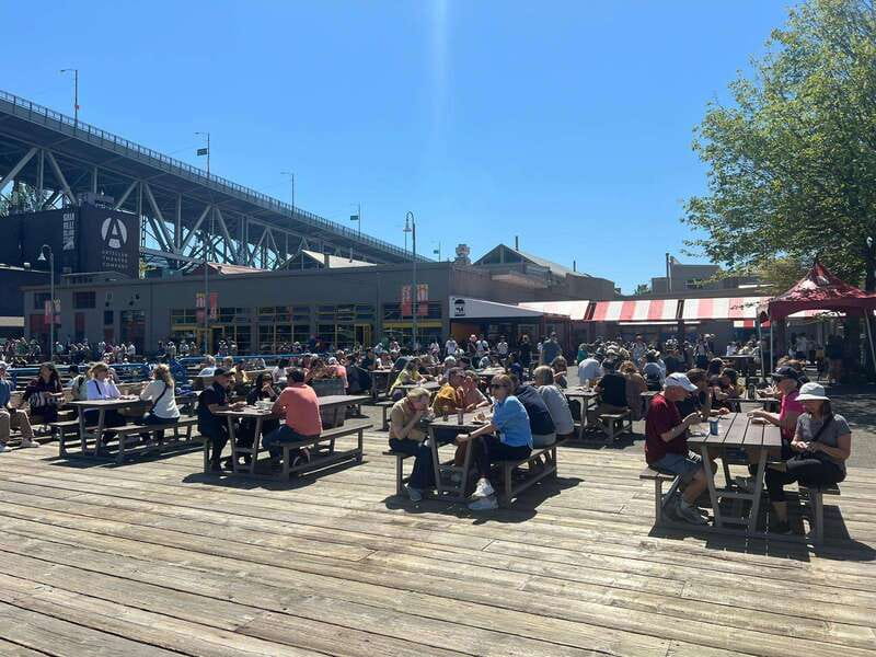Granville Island Vancouver's Elite Walking Food - The cocktail and local gin tasting