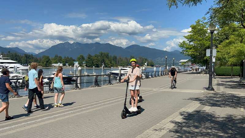 Great Vancouver EUC & E-scooters loop tour - Stanley Park and the Totem Poles