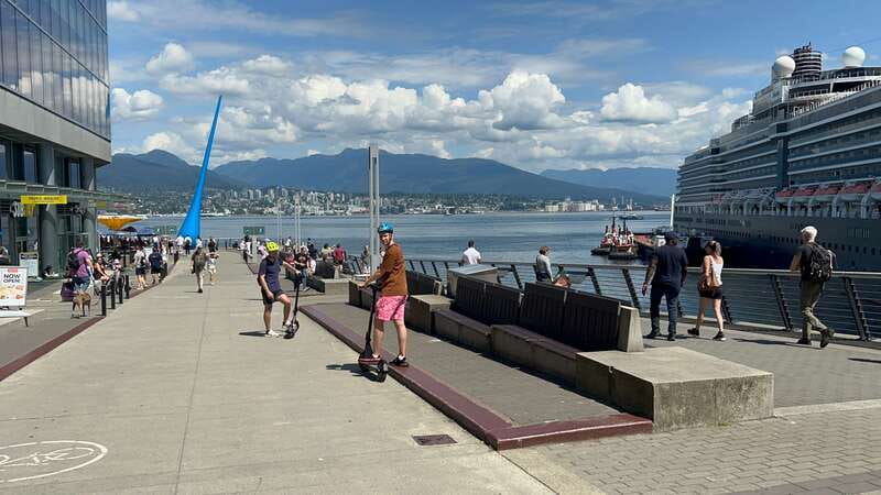 Great Vancouver EUC & E-scooters loop tour - Weather, clothing, and physical demands