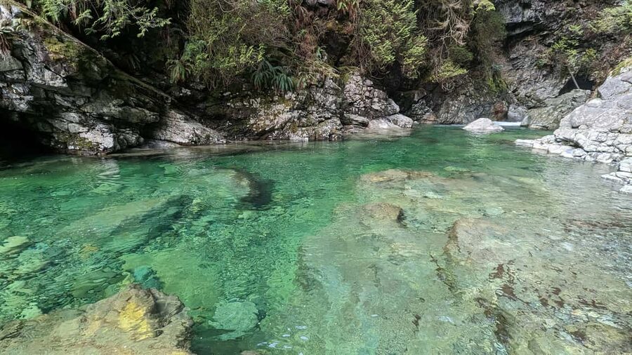 Grouse Mnt+StanleyPark+Hatchery+Cleveland Dam+LynnCanyonTOUR - Capilano Lake and Cleveland Dam show the working watershed