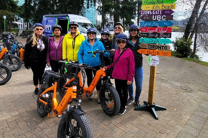 Guided E-Bike Tour Stanley Park and Hidden Gems - Small Groups - Granville Island gives you a real break