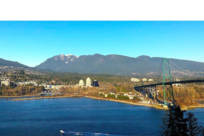 Guided Sightseeing Tour in Vancouver, Shannon Falls and Whistler - Porteau Cove gives you the Chief from sea level