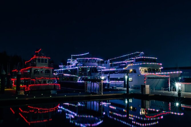 New Year's Eve Dinner Cruise through Vancouver Harbor - Harbour views, bridges, and nighttime landmarks