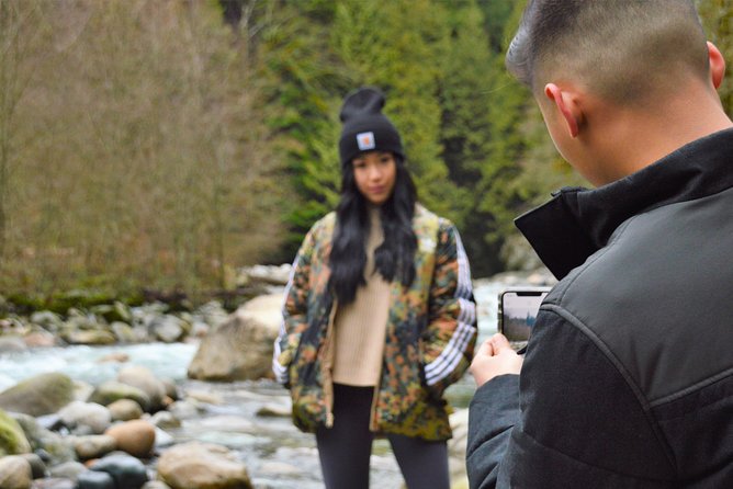 Photography in Rainforest & Suspension Bridge - Crossing Lynn Canyon’s suspension bridge