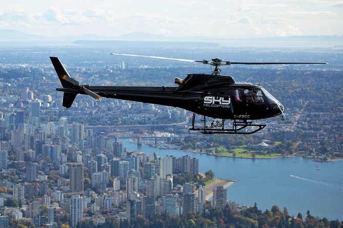 Pre/Post Cruise Helicopter Vancouver City Tour with Hotel Pickup - The SKY Shuttle makes the tour more practical
