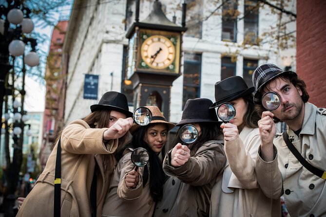 Private Vancouver Sightseeing Adventure: a Gastown murder mystery - Maple Tree Square and Victory Square