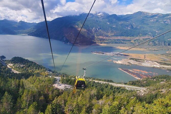 Private Whistler+ Sea 2 Sky Gondola +Shannon Fall+Green Lake Tour - Riding the Sea to Sky Gondola