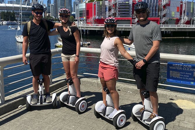 Small Group Segway tour to False Creek/English Bay - Along the seawall toward Kitsilano Beach