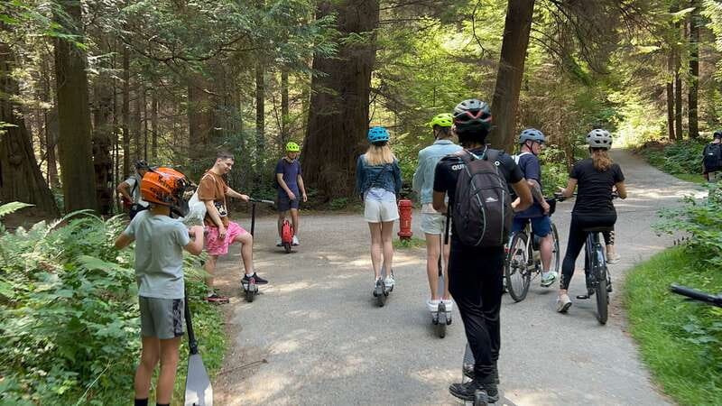 Stanley Park EUC & E-scooters loop tour - Starting at 1455 Quebec Street