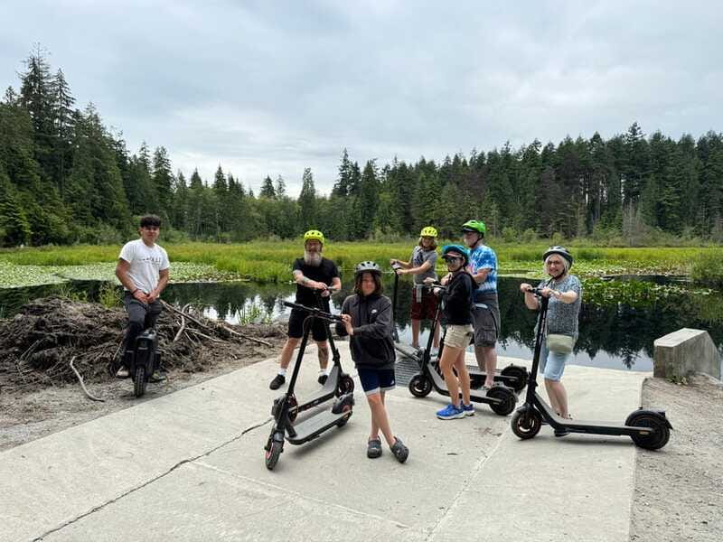 Stanley Park EUC & E-scooters loop tour - What the $97 price delivers