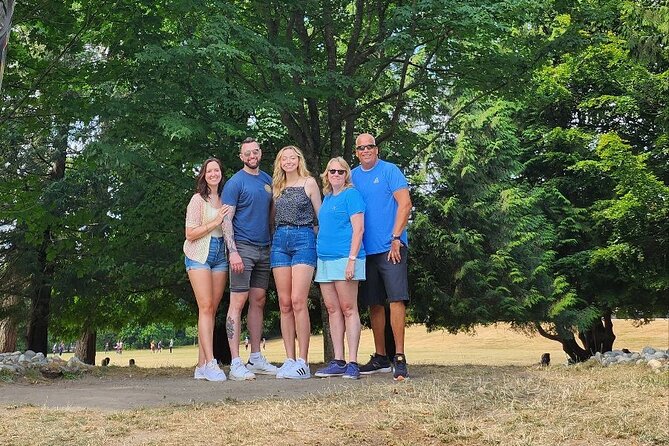 Stanley Park Highlights 2.5 Hour Walking Tour - The Empress figurehead and Lions Gate Bridge