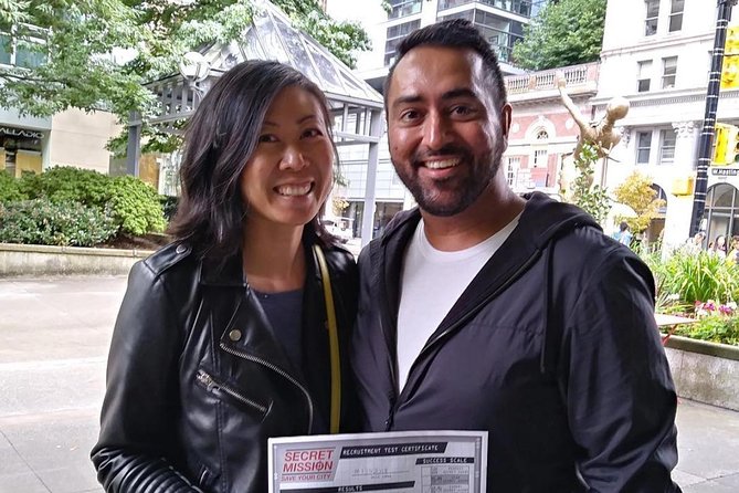 Valentines Day Games in Downtown Vancouver - The detective kit and the undercover Game Operator