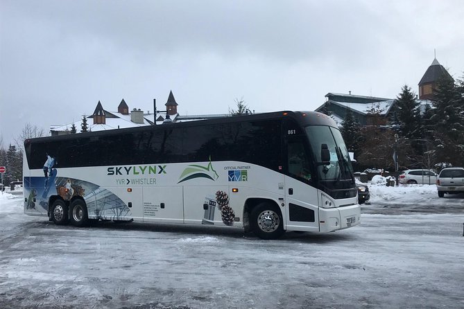 Vancouver Airport to-or-from Whistler or Squamish by Bus (Single trip) - Arriving in Whistler and choosing your stop