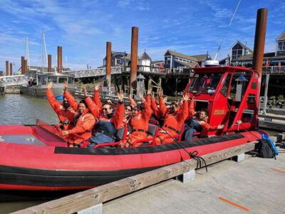 Vancouver, BC: Whale Watching Tour Small Zodiac with Guide
