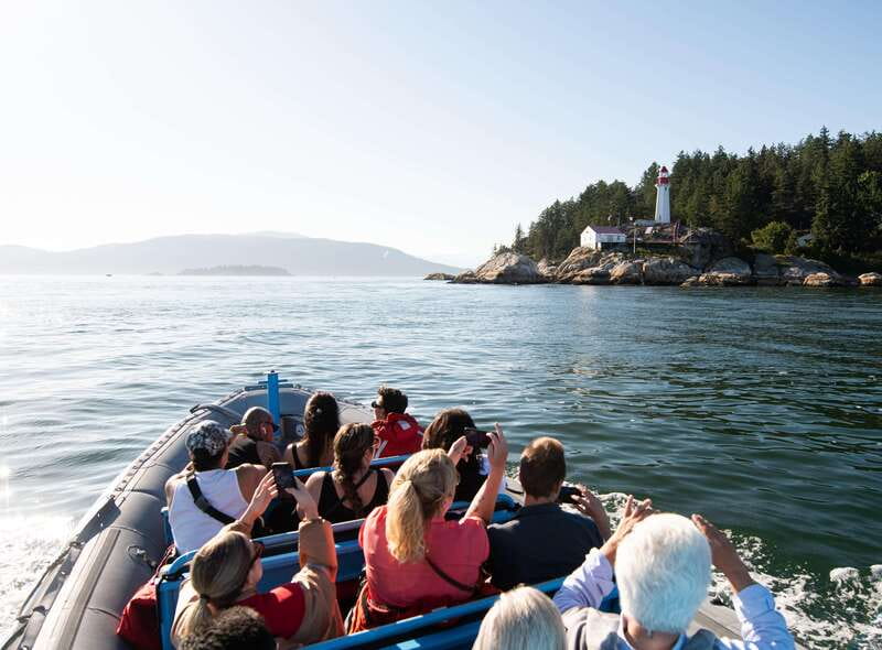 Vancouver: Boat to Bowen Island on UNESCO Howe Sound Fjord - From Vancouver harbor to Howe Sound