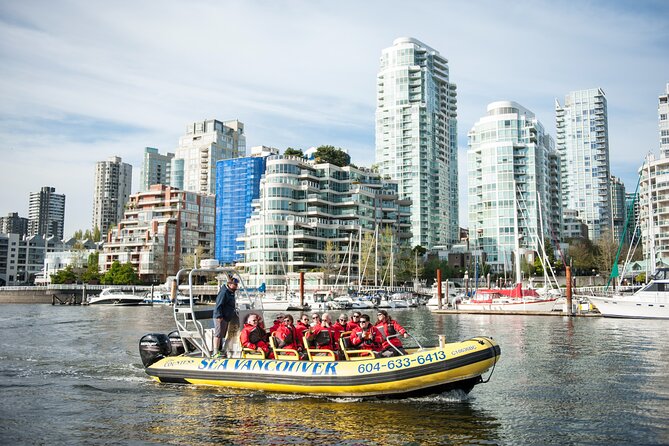Vancouver City and Nature Waterfront Sightseeing Boat Tour - Starting at 1666 Duranleau Street
