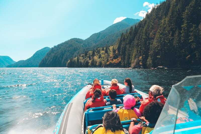 Vancouver: City and Seal Boat Tour - Under Lions Gate Bridge