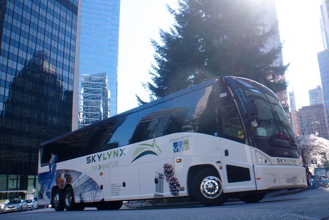 Vancouver City Centre to-or-from Whistler or Squamish (One-way) - What the bus provides, and what it does not