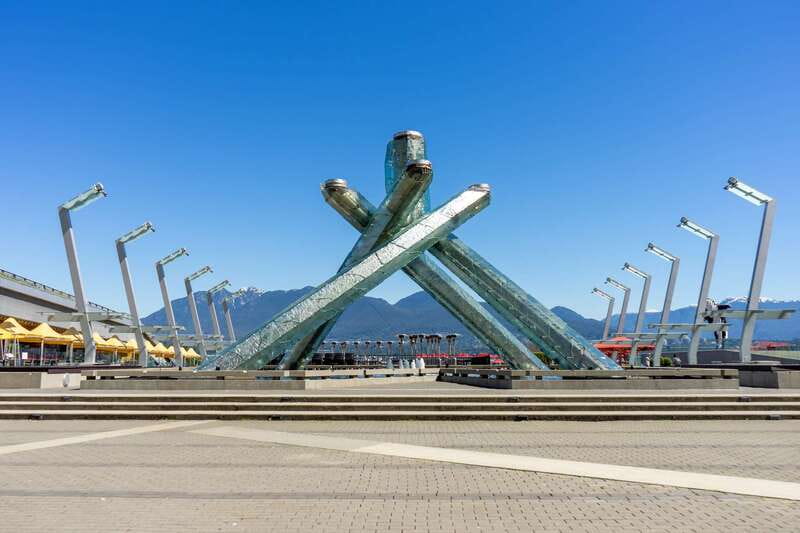 Vancouver: City Highlights & Vancouver Lookout Tour - English Bay shows Vancouver’s waterfront side