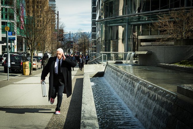 Vancouver City Sightseeing Adventure: spy game Secret Mission - Downtown Vancouver becomes the playing field