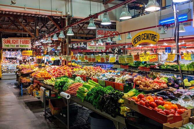 Vancouver Cruise Transfers/ Pre & Post Cruise City Sightseeing Tour Private - Granville Island is the best food break