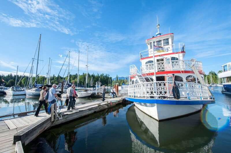 Vancouver: Evening Cruise with Dinner Buffet - Arriving at the boat and settling in