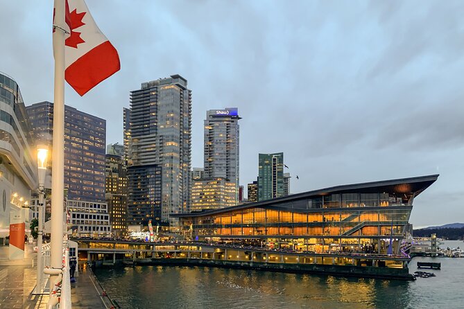 Vancouver Evening Tour: Stanley Park & English Bay Photostops - Leaving Canada Place and passing Gastown