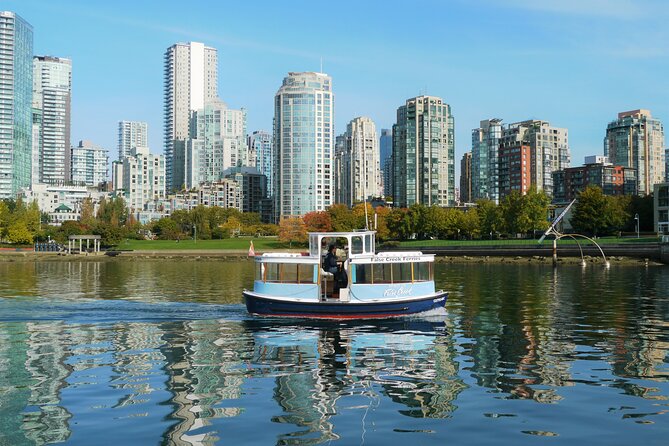 Vancouver False Creek Ferry Tour - Turning west toward English Bay