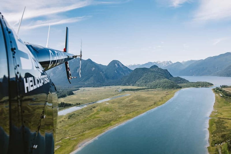 Vancouver: Helicopter Tour with Backcountry Beer Tasting - A backcountry landing with no road or trail access