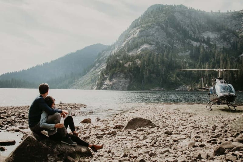 Vancouver: Helicopter Tour with Backcountry Beer Tasting - The 30-minute flight over old-growth forest and alpine lakes