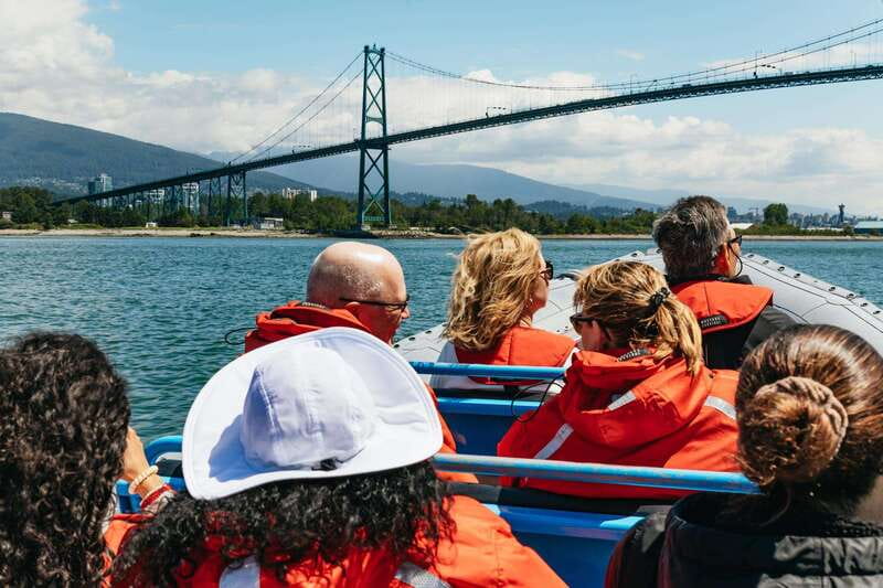 Vancouver: Indian Arm and Granite Falls Zodiac Boat Tour - Granite Falls, the main reward