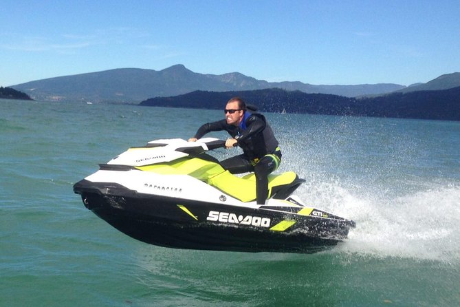 Vancouver Jet Ski Rental from Granville Island - Island stops for swimming, food, and a change of pace