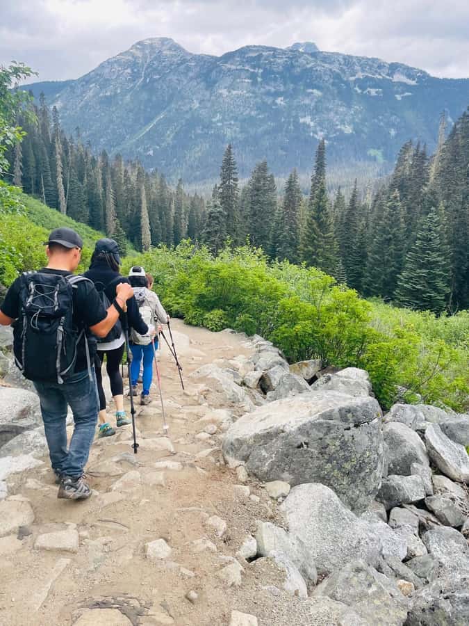 Vancouver: Joffre Lakes Park Hike and Whistler Day Trip - Reaching Lower Joffre Lake