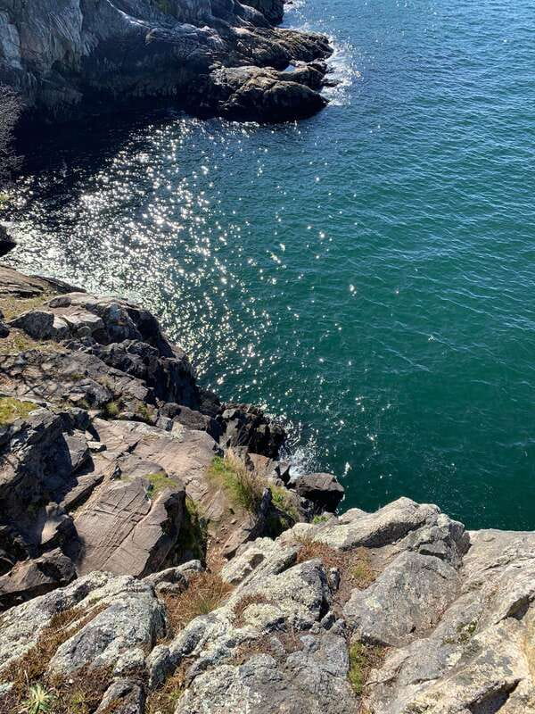 Vancouver: Lighthouse Park Hike - Reaching the coastal viewpoints